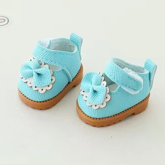 Labubu Blue Bow Dress Shoes - Brand New - Picture 1 of 1